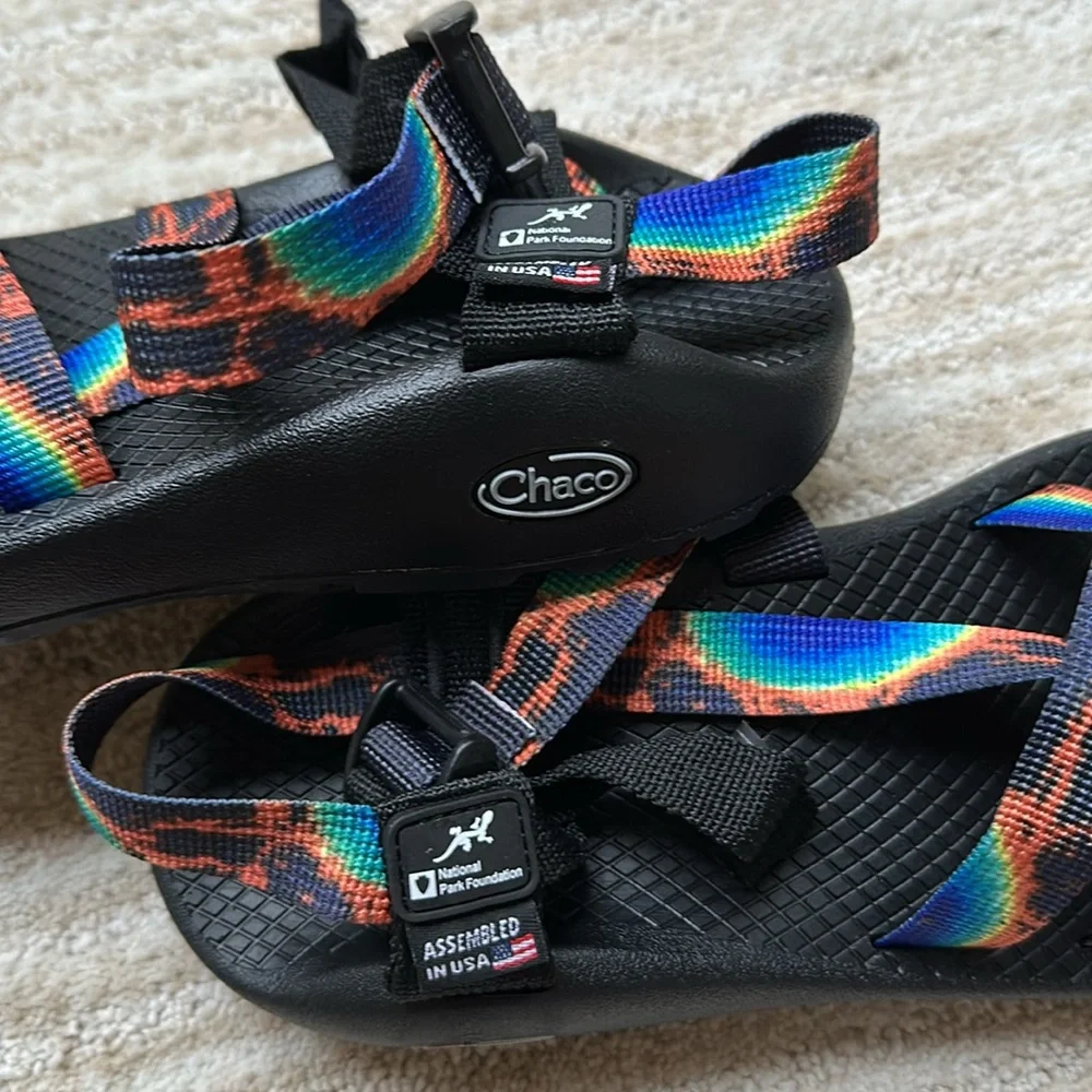 NWOB Chaco Z2 NPF Sandals Yellowstone Chaco Women's Classic Total Eclipse Siz 8